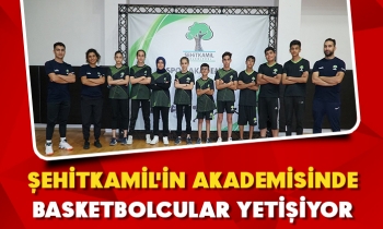 Şehitkamil'in Akademisinde Basketbolcular Yetişiyor