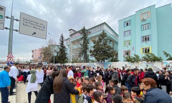 Erdem Koleji yeni döneme deprem tatbikatıyla başladı