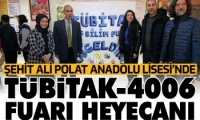 Şehit Ali Polat Anadolu Lisesi’nde TÜBİTAK-4006 Fuarı heyecanı